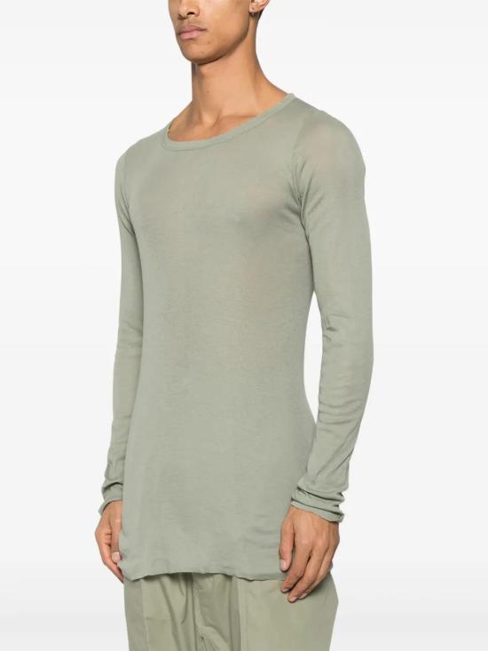  릭 오웬스 긴팔 티셔츠 RU01E5250MR sage - RICK OWENS