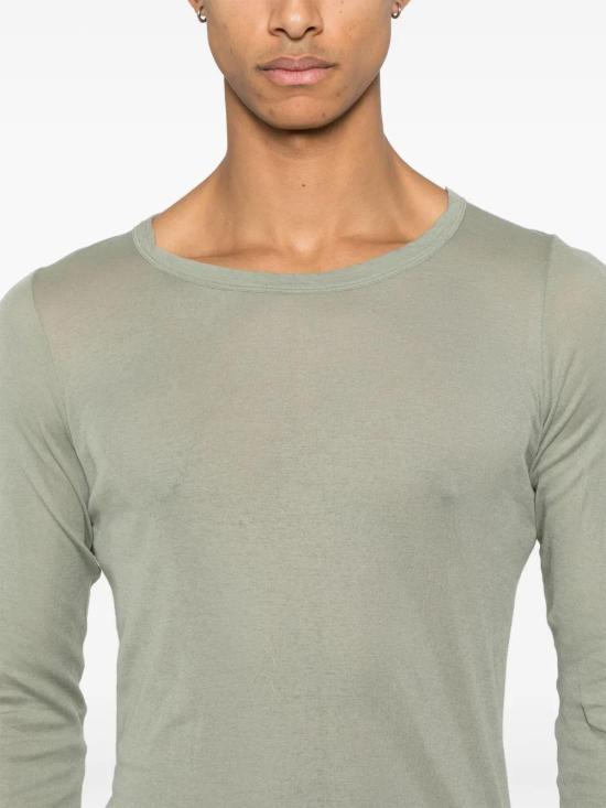  릭 오웬스 긴팔 티셔츠 RU01E5250MR sage - RICK OWENS