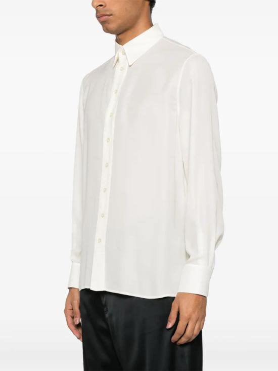 생로랑 긴팔 셔츠 813932Y2K07 white - SAINT LAURENT