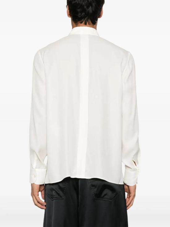  생로랑 긴팔 셔츠 813932Y2K07 white - SAINT LAURENT