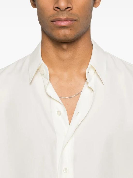  생로랑 긴팔 셔츠 813932Y2K07 white - SAINT LAURENT