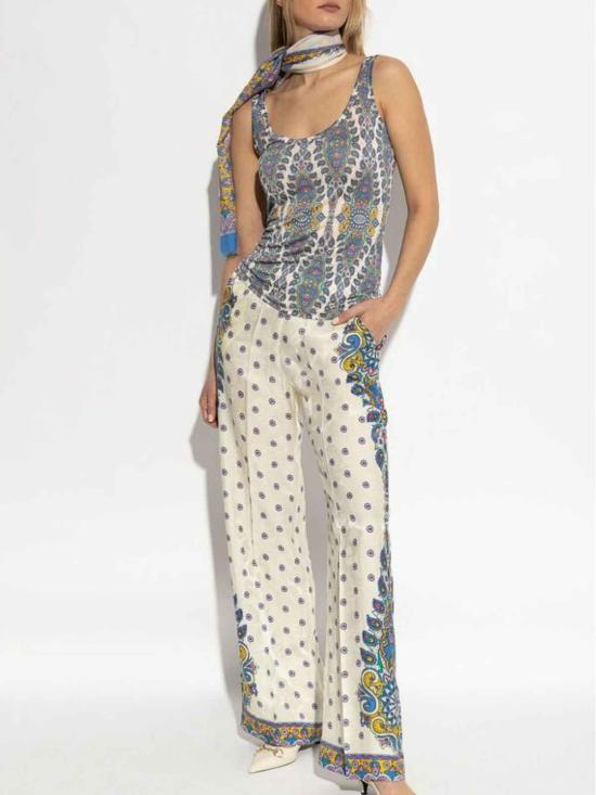  에트로 팬츠 AQ115WREA0014X0800 Cream - ETRO