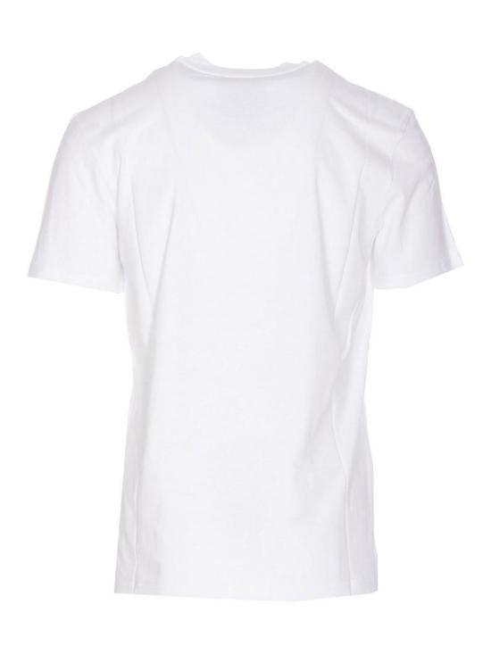 26SS 모스키노 반팔 티셔츠 072302411001 White - MOSCHINO