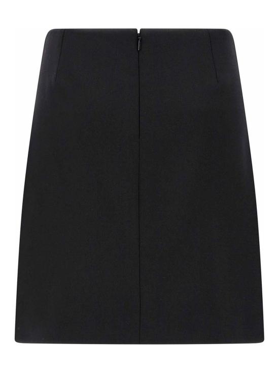  베르사체 미디 스커트 10188161A122581B000 Black - VERSACE