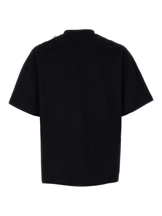  질샌더 반팔 티셔츠 J22GC0195J20244001 Black - JIL SANDER