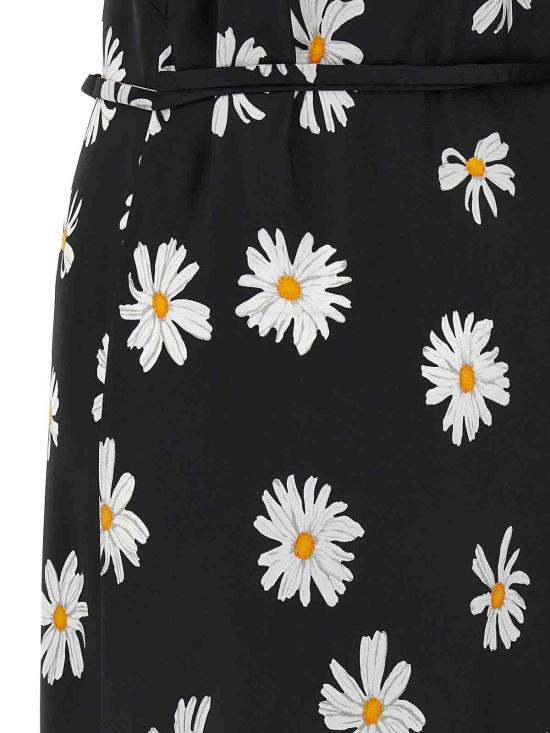  모스키노 롱 스커트 042205611555 Black - MOSCHINO