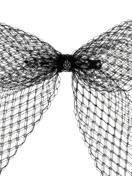  메종미셸 헤어 액세서리 2472002001BLACK Black - MAISON MICHEL