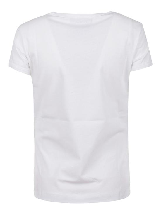 25SS 모스키노 반팔 티셔츠 070905411001 White - MOSCHINO