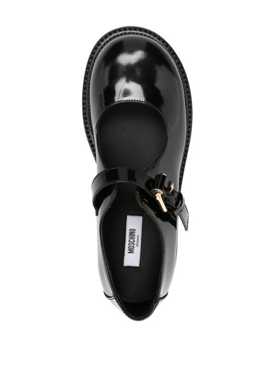 25SS 모스키노 로퍼 MA10704C1MMJ0000 Black - MOSCHINO