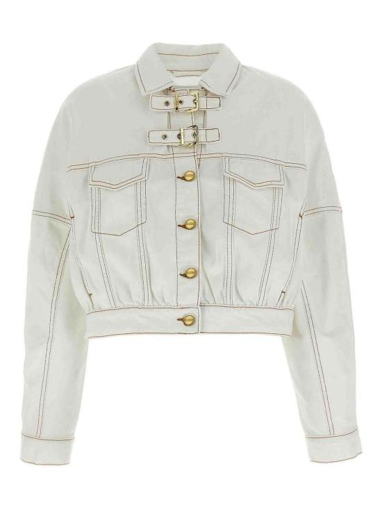  가니 데님 자켓 J1658151 White