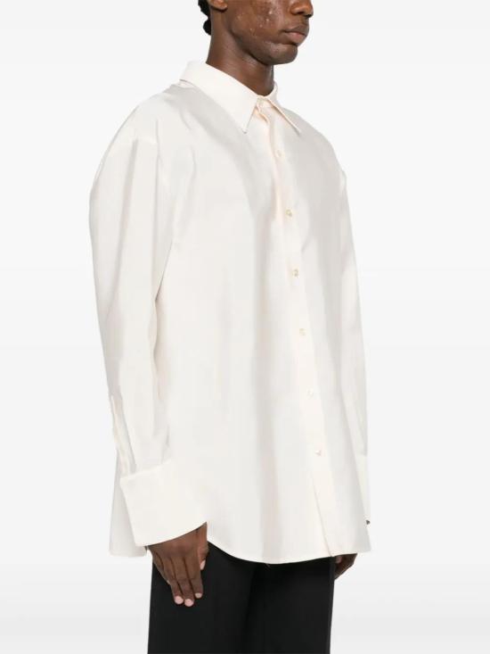  생로랑 긴팔 셔츠 788143Y6D38 ivory - SAINT LAURENT