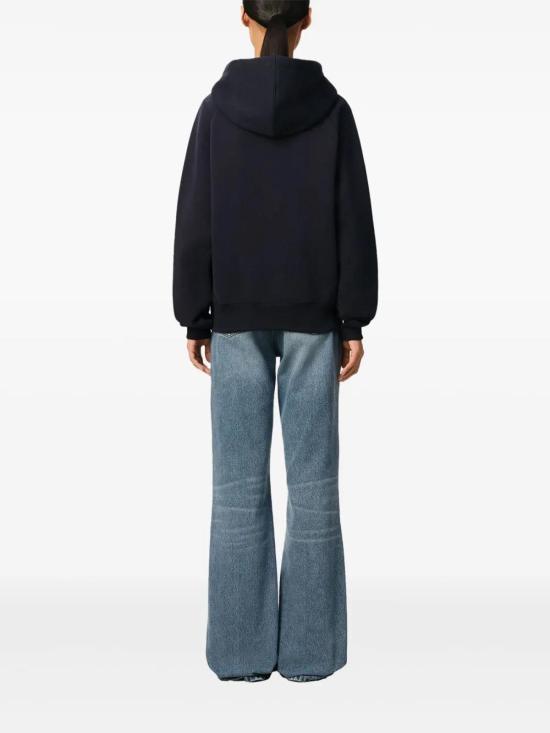  아미 후드 티셔츠 USW2757474011 Blue - AMI