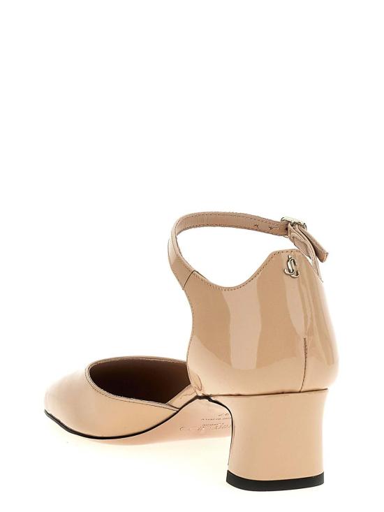  지미추 힐/펌프스 PIXIEBH45PZBMACARONCRYSTAL Beige - JIMMY CHOO