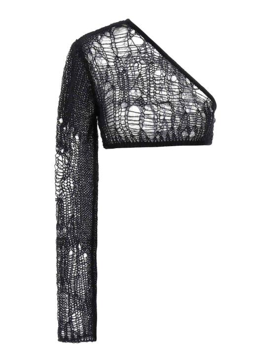 26SS 릭 오웬스 긴팔 티셔츠 RP01E7610KNETMH09 Black