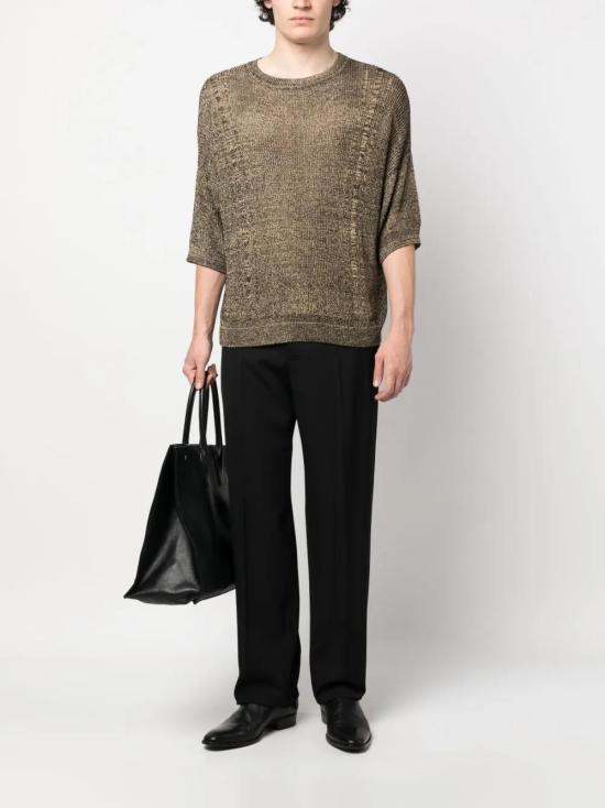  생로랑 스웨터 734508Y75YE black - SAINT LAURENT