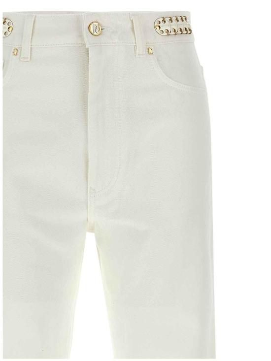 26SS 파코라반 스트레이트 팬츠 24FCPA245CO0526P170 White - PACO RABANNE