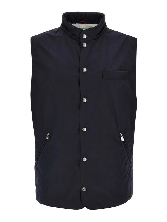  브루넬로 쿠치넬리 베스트 MD4796523CID24 Blue - BRUNELLO CUCINELLI