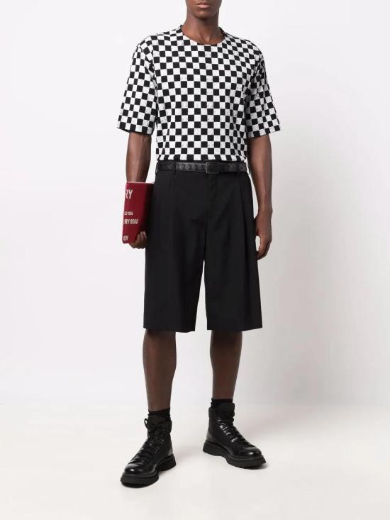  생로랑 반팔 티셔츠 664034Y36IB black - SAINT LAURENT