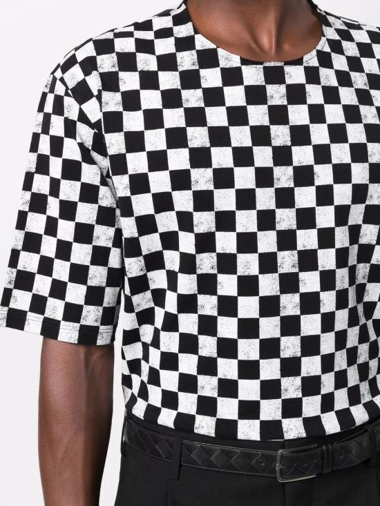  생로랑 반팔 티셔츠 664034Y36IB black - SAINT LAURENT