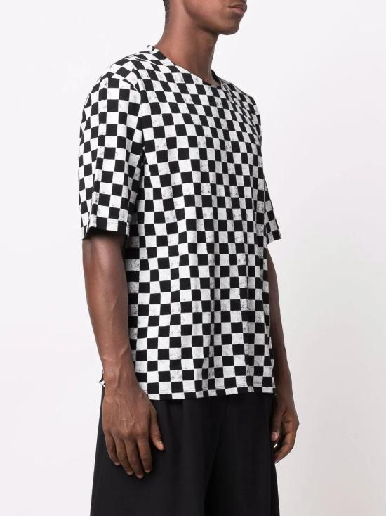  생로랑 반팔 티셔츠 664034Y36IB black - SAINT LAURENT