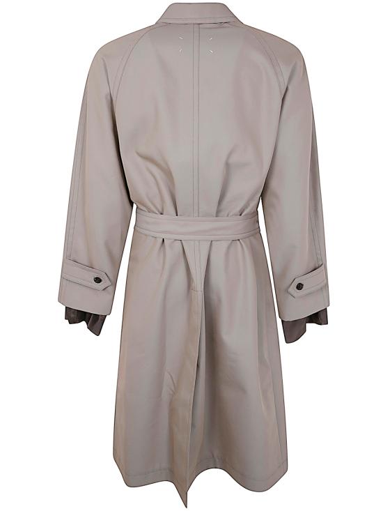 24FW 마르지엘라 트렌치 코트 S50AH0132 S54694 801 STONE - MAISON MARGIELA