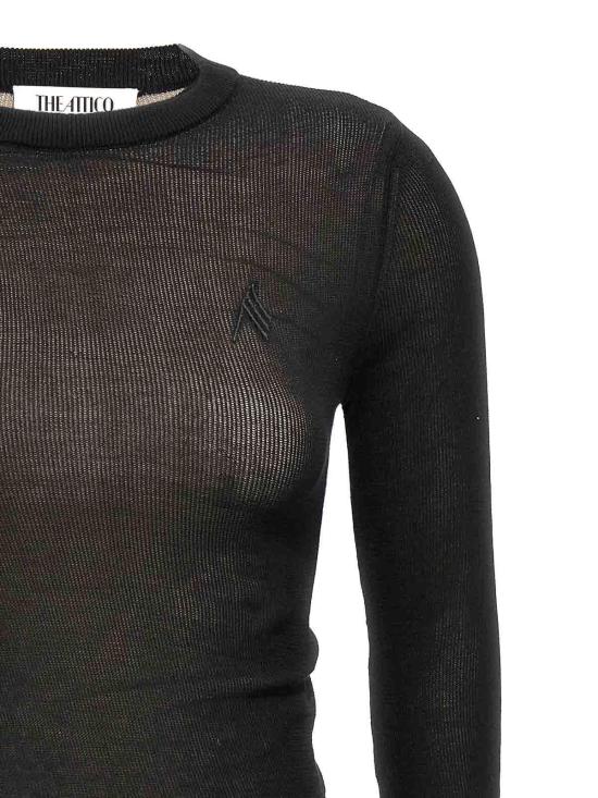  디 아티코 숏 원피스 250WCA00340888 Black - THE ATTICO