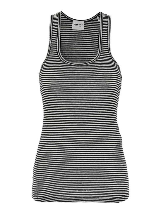  이자벨마랑에뚜왈 민소매 티셔츠 TS0261FCC1N12E23EC White