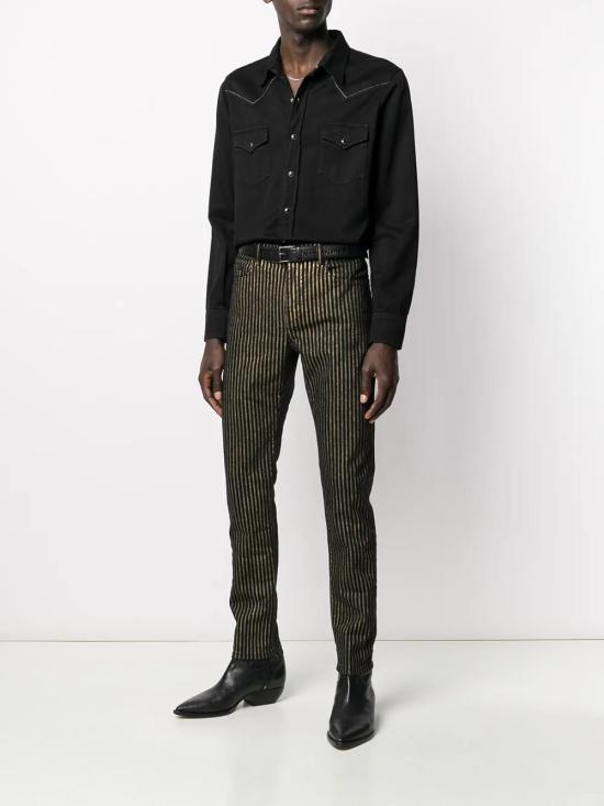  생로랑 데님 팬츠 601478YY824 black - SAINT LAURENT