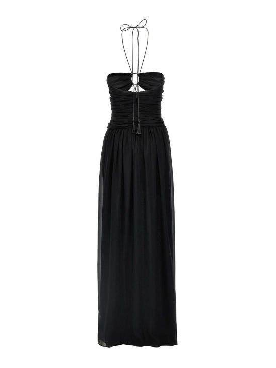 톰포드 미디 원피스 AB3471FAX852LB999 Black - TOMFORD
