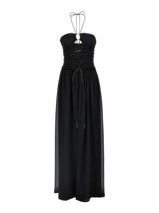  톰포드 미디 원피스 AB3471FAX852LB999 Black