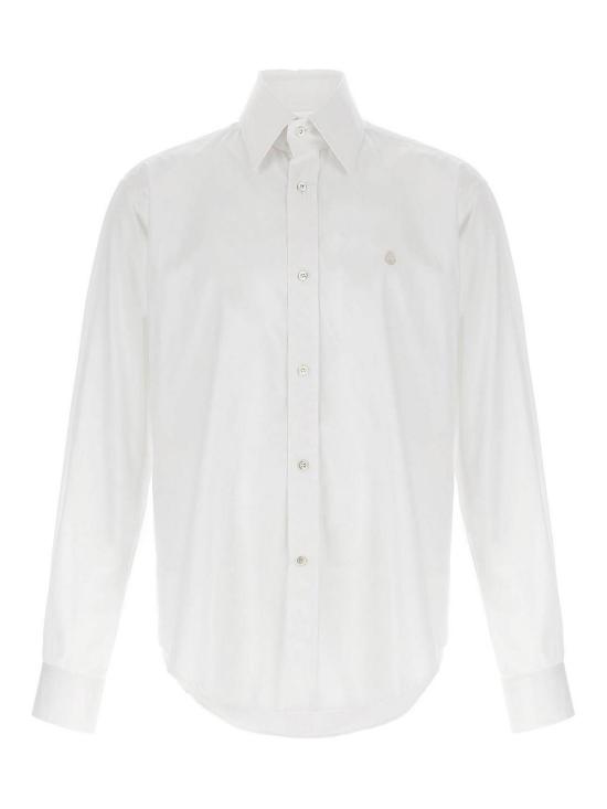 26SS 알렉산더 맥퀸 긴팔 셔츠 809346QNAAX9000 White