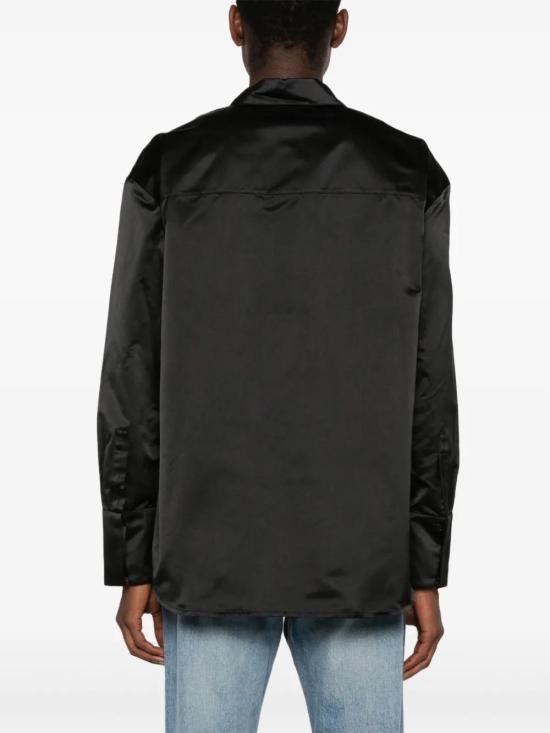  생로랑 긴팔 셔츠 788143Y015O black - SAINT LAURENT