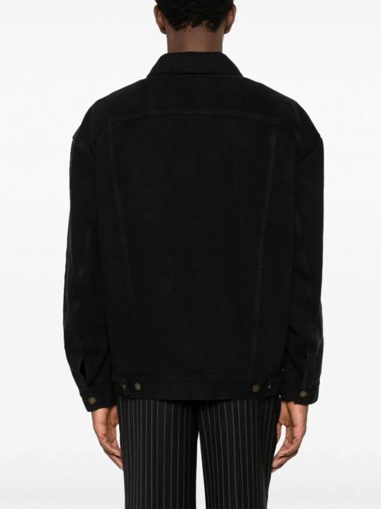  생로랑 데님 자켓 730958Y16PD black - SAINT LAURENT