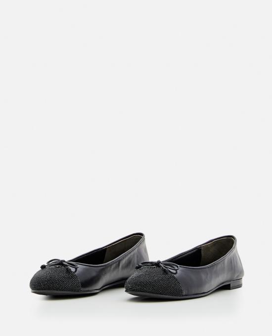 25SS 토리버치 플랫 슈즈 166214004 Black - TORY BURCH