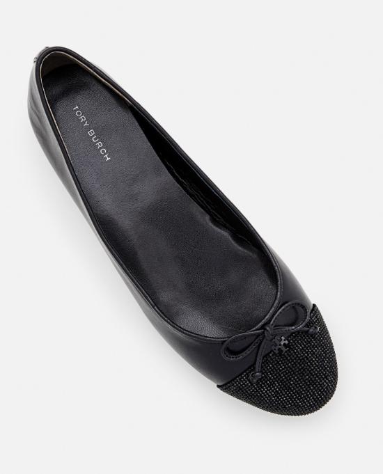 25SS 토리버치 플랫 슈즈 166214004 Black - TORY BURCH