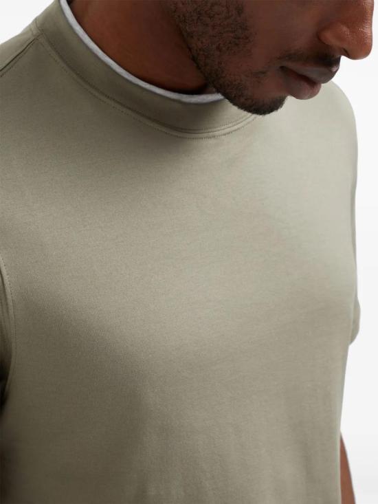  브루넬로 쿠치넬리 반팔 티셔츠 M0B137427CKH11 - BRUNELLO CUCINELLI