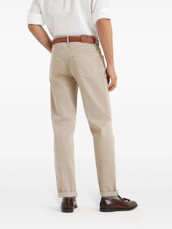  브루넬로 쿠치넬리 스트레이트 팬츠 M277PD3210C7428 - BRUNELLO CUCINELLI