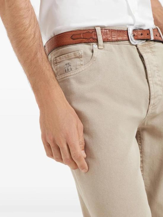  브루넬로 쿠치넬리 스트레이트 팬츠 M277PD3210C7428 - BRUNELLO CUCINELLI