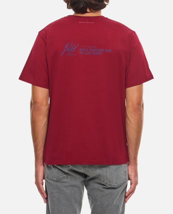 24FW 웨일즈보너 반팔 티셔츠 UA24JE29JE09350 Red - WALES BONNER