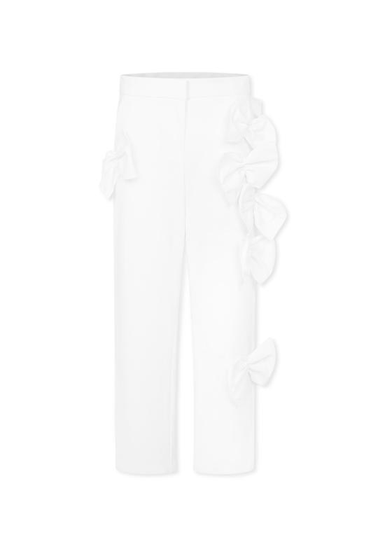 25SS [키즈] 시모네타 스트레이트 팬츠 SW6A91 S0201 100 WHITE