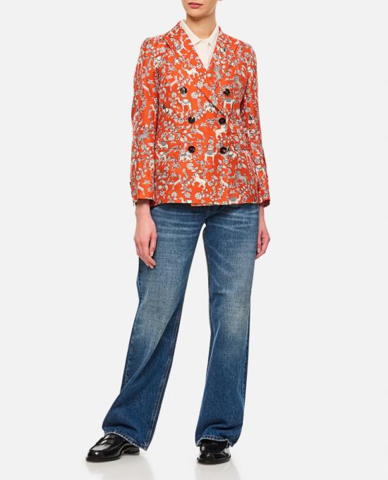 25SS 알베르토비아니 수트 자켓 II821SE318831 Orange - ALBERTO BIANI