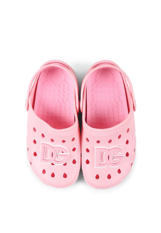 26SS [키즈] 돌체앤가바나 뮬 DN0213 AT079 80400 PINK - DOLCE & GABBANA