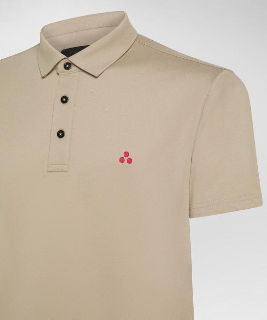 25SS 페트레이 폴로 티셔츠 PEU5471 99012182 859 Amaretto - PEUTEREY