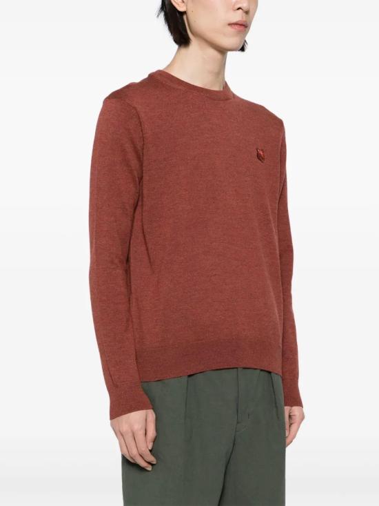  메종키츠네 스웨터 MM00815KT1036P285 brown - MAISON KITSUNE