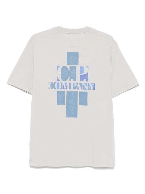 씨피 컴퍼니 반팔 티셔츠 18CMTS144A006586W grey - C.P. COMPANY