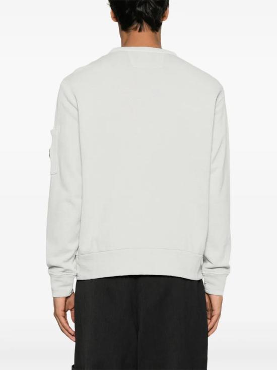  씨피 컴퍼니 긴팔 티셔츠 18CMSS266A110337O ice - C.P. COMPANY