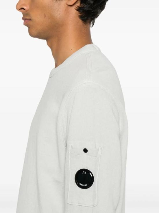  씨피 컴퍼니 긴팔 티셔츠 18CMSS266A110337O ice - C.P. COMPANY