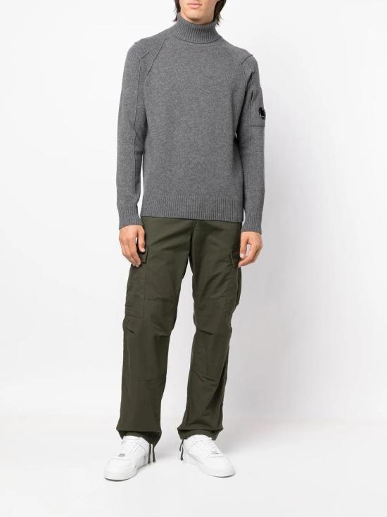  씨피 컴퍼니 스웨터 13CMKN088A005504A grey - C.P. COMPANY