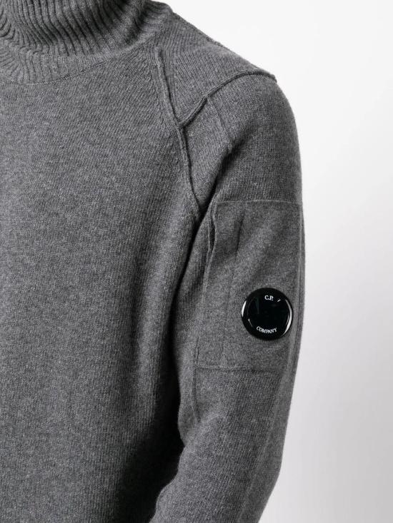  씨피 컴퍼니 스웨터 13CMKN088A005504A grey - C.P. COMPANY