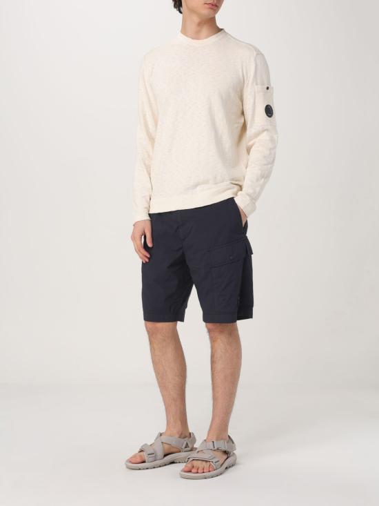 25FW 씨피 컴퍼니 스웨터 18CMKN302A110373A 103 White - C.P. COMPANY